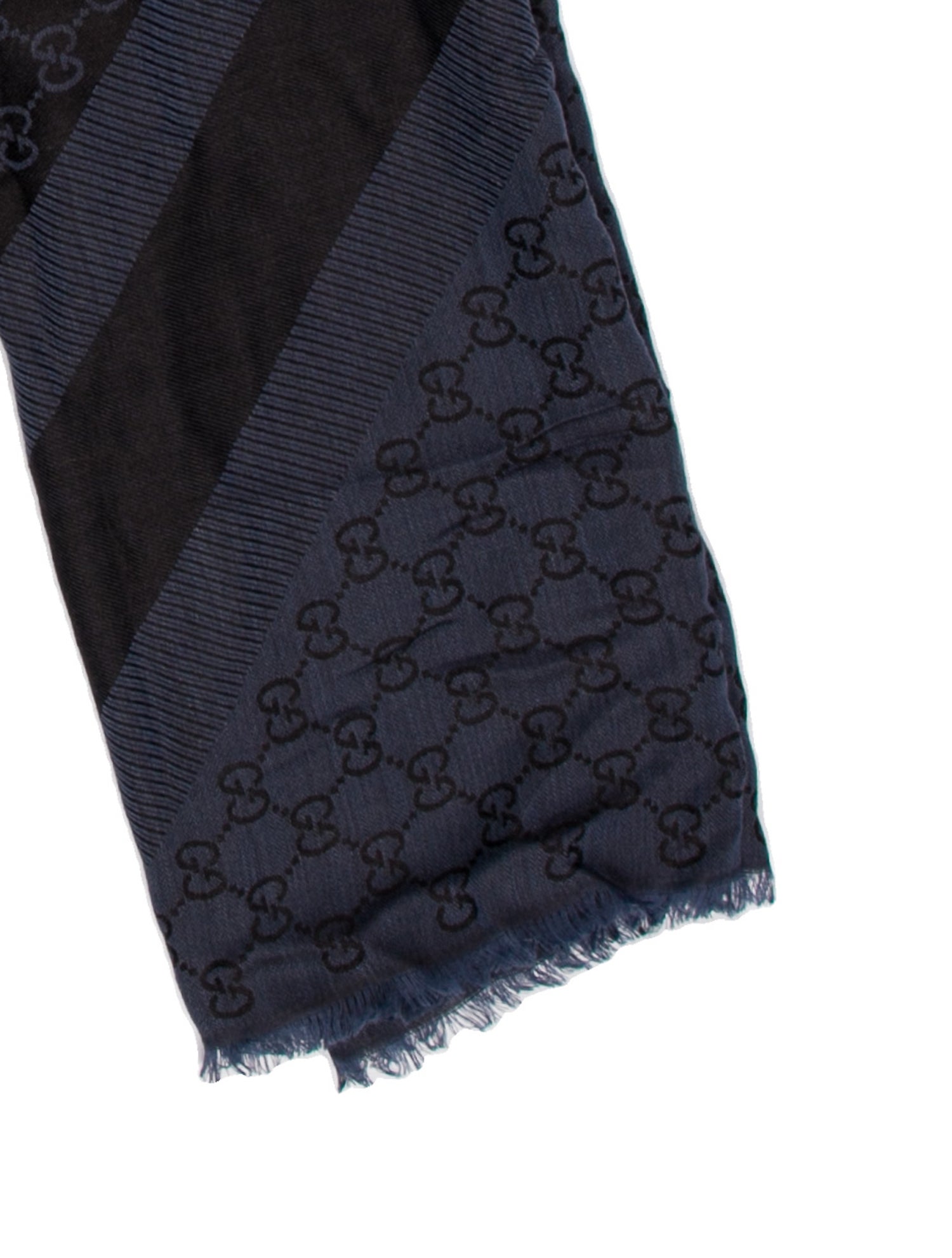 Gucci Wool GG Logo Scarf