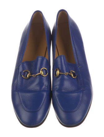 Gucci Jordaan Horsebit Accent Loafers