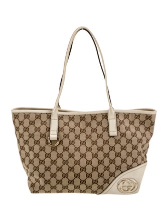 Gucci GG Canvas New Britt Medium
