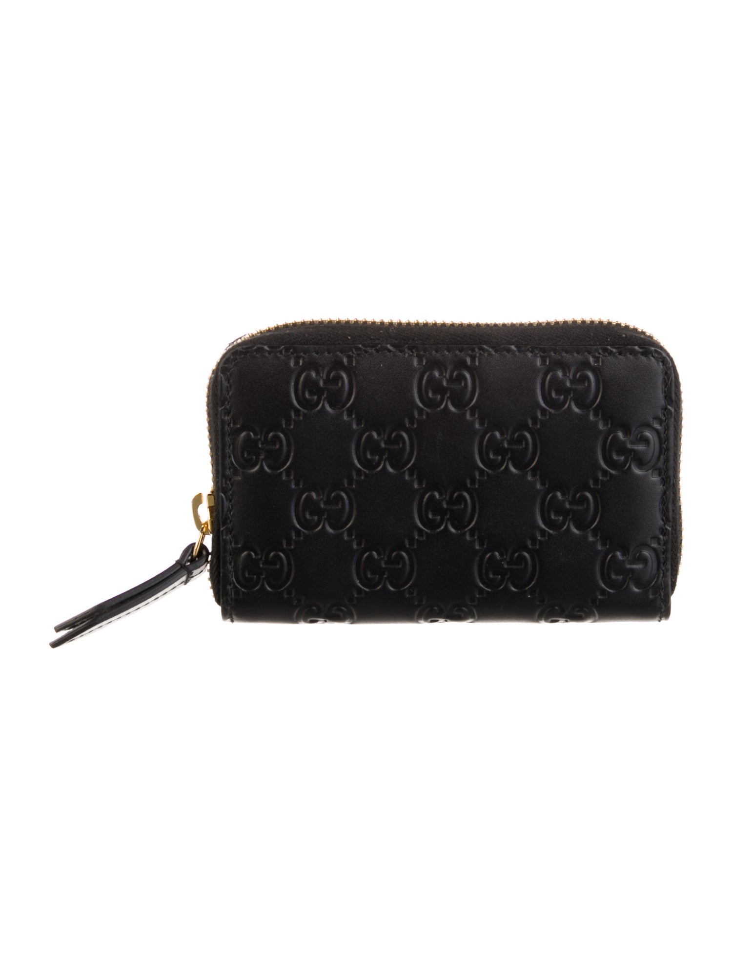 Gucci GG Signature Embossed Leather Wallet