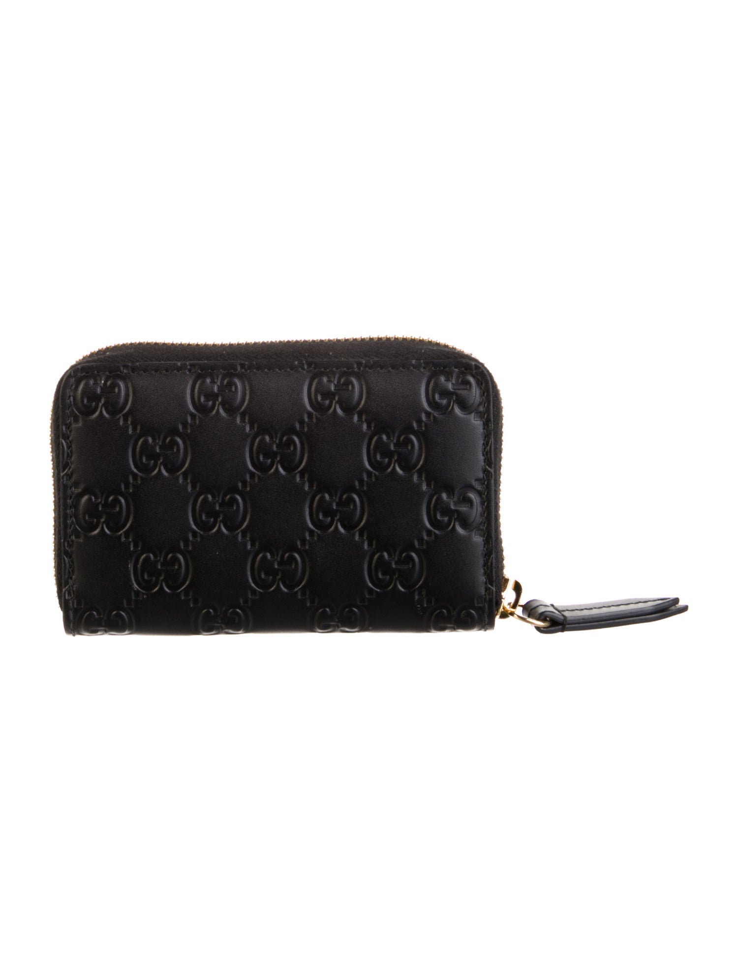 Gucci GG Signature Embossed Leather Wallet