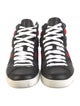 Gucci Web Accent Leather Sneakers