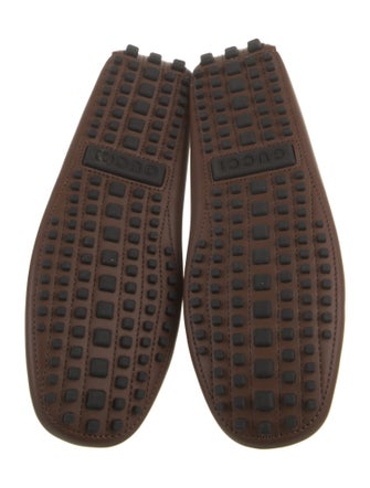 Gucci Horsebit Accent Leather Drivers