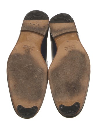 Gucci Horsebit Accent Leather Dress Loafers