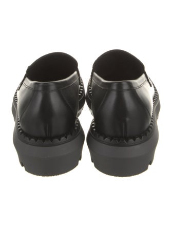 Gucci Horsebit Accent Leather Loafers
