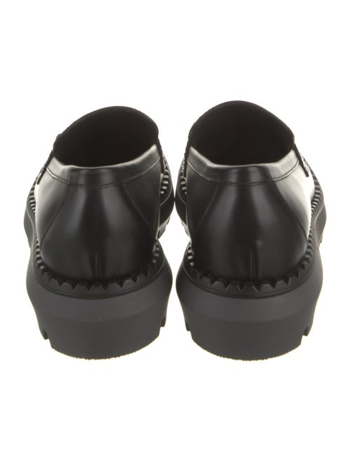 Gucci Horsebit Accent Leather Loafers