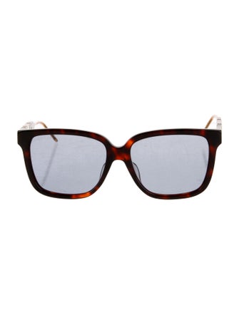 Gucci Interlocking G Logo Oversize Sunglasses
