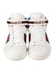 Gucci Leather Printed Sneakers