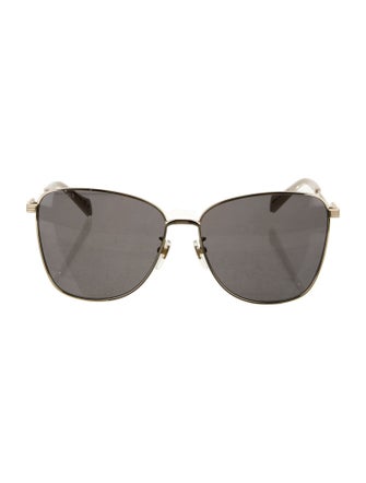 Gucci Oversize Mirrored Sunglasses