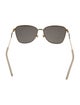 Gucci Oversize Mirrored Sunglasses