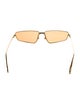 Gucci Interlocking G Logo Square Sunglasses