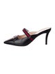 Gucci Horsebit Accent Leather Mules