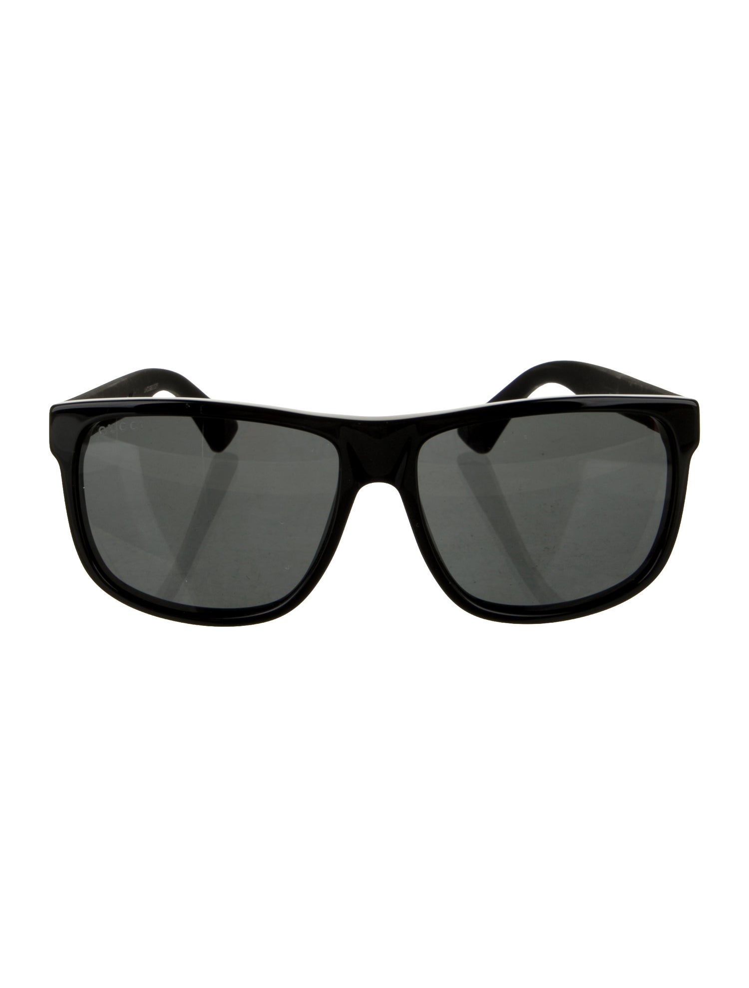 Gucci Web Accent Square Sunglasses