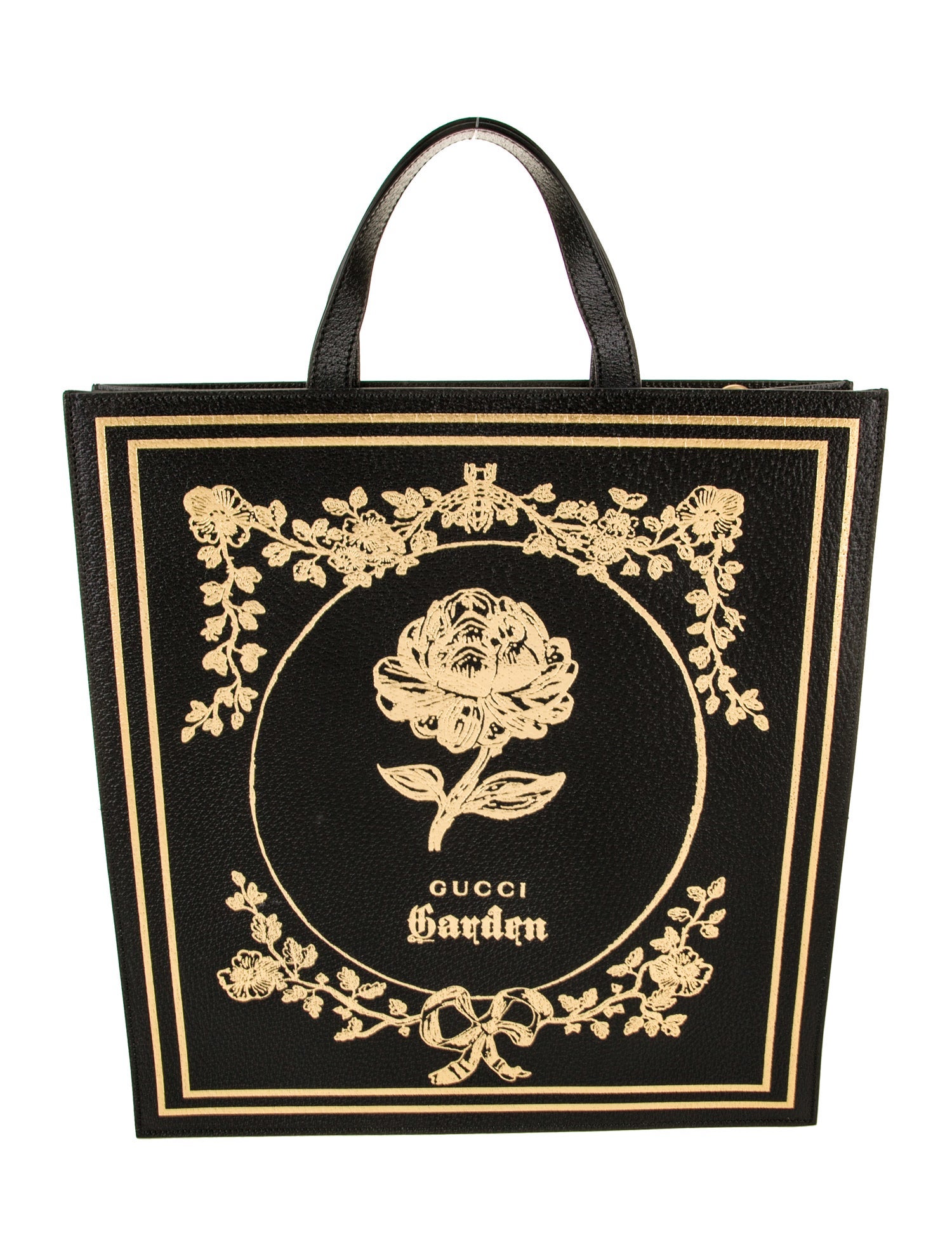 Gucci Leather Garden Shoulder Bag w/ Tags