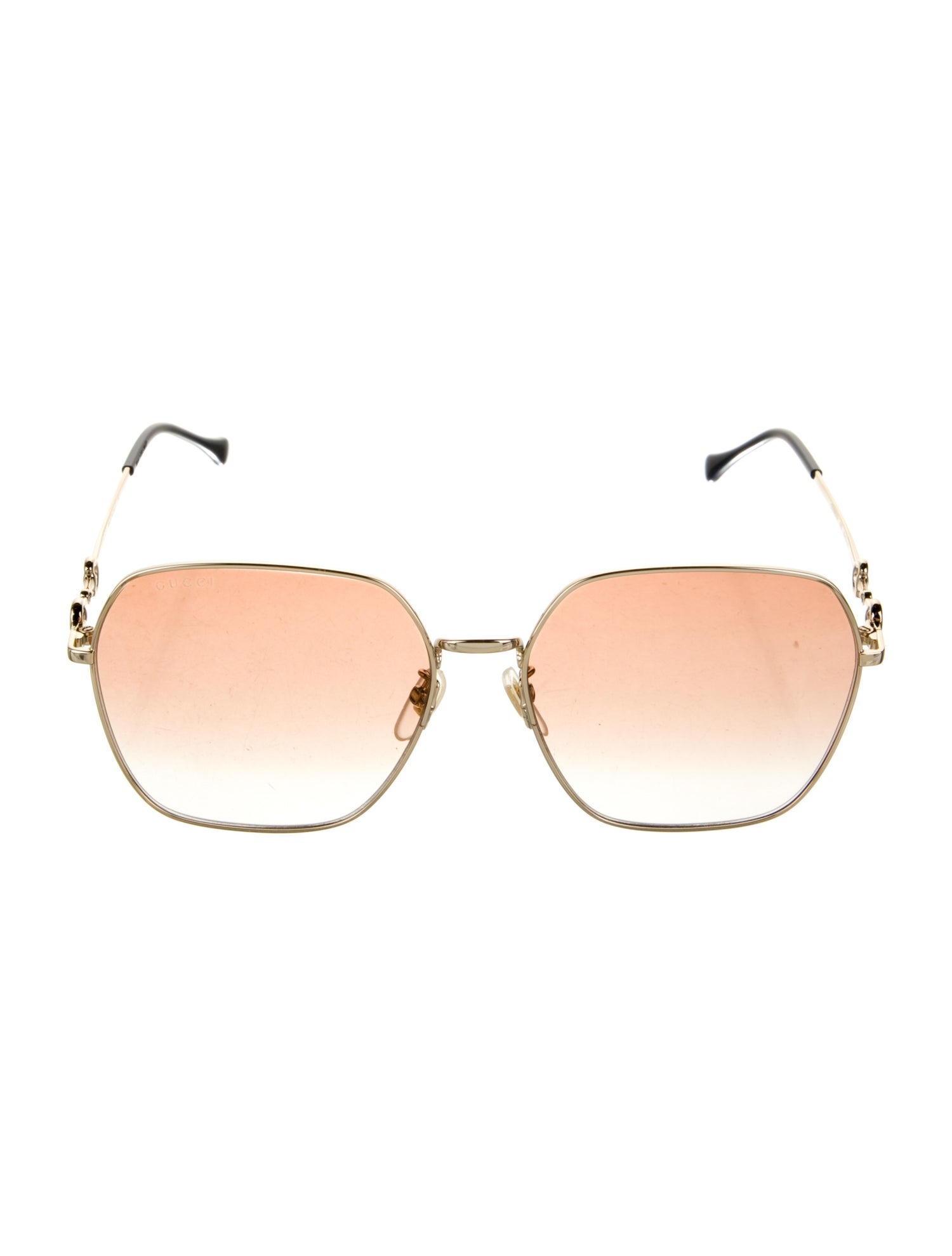 Gucci Horsebit Accent Square Sunglasses