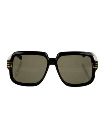 Gucci Square Tinted Sunglasses