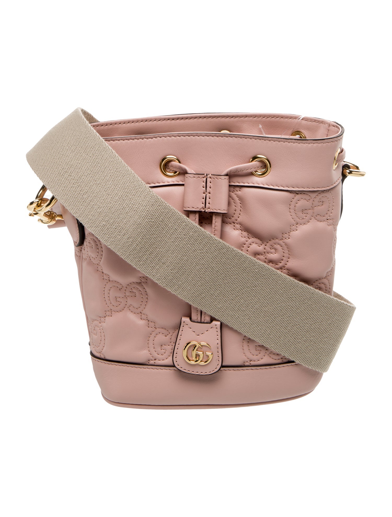 Gucci GG Embossed Matelasse Bucket Mini