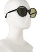 Gucci Interlocking G Logo Round Sunglasses