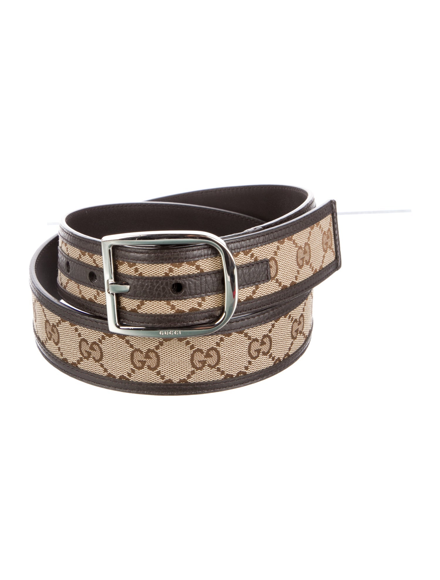 Gucci GG Canvas Canvas Belt