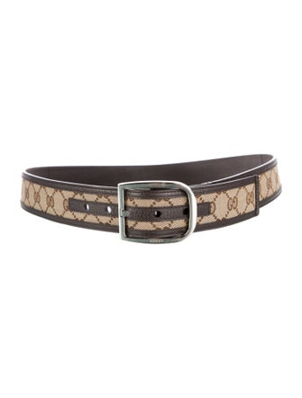 Gucci GG Canvas Canvas Belt