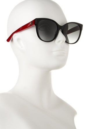 Gucci Interlocking G Logo Oversize Sunglasses