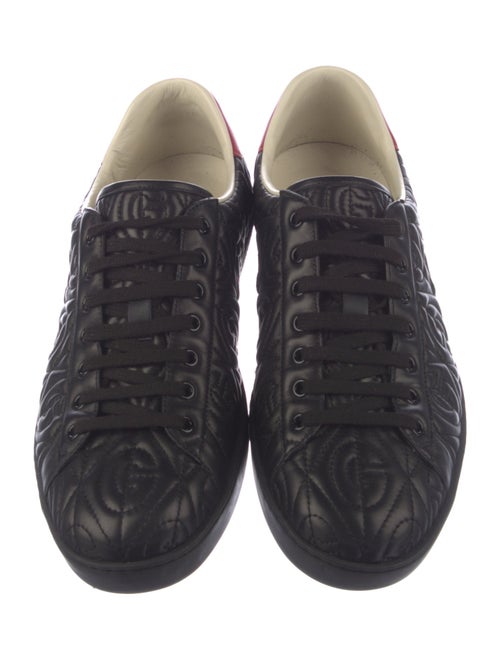 Gucci Hysteria Accent Leather Sneakers