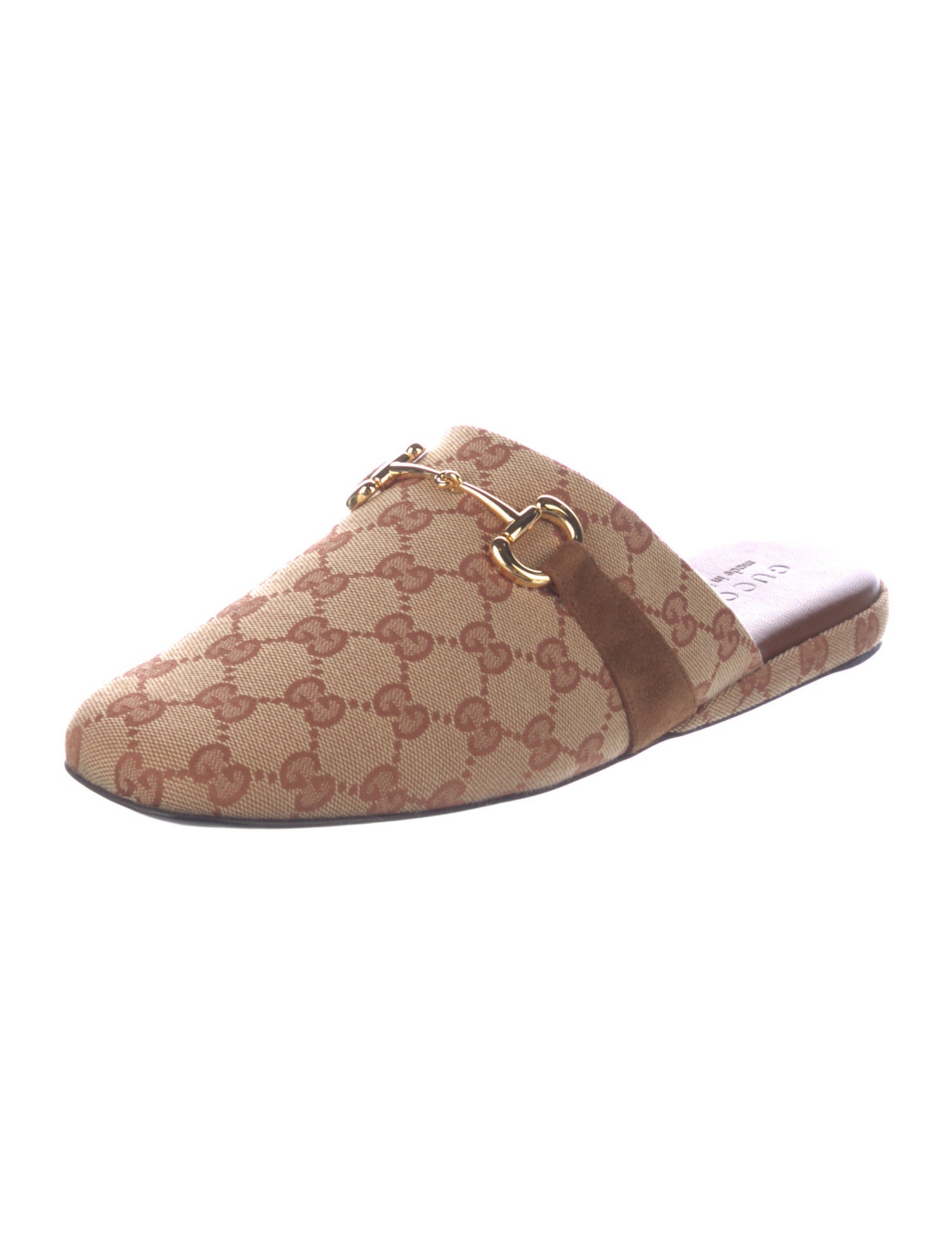 Gucci GG Canvas Canvas Slippers