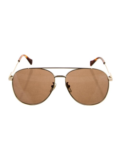 Gucci Aviator Mirrored Sunglasses
