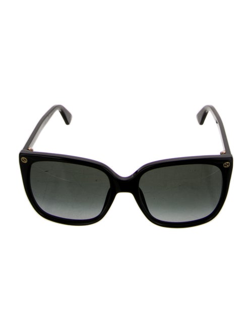 Gucci Interlocking G Logo Square Sunglasses