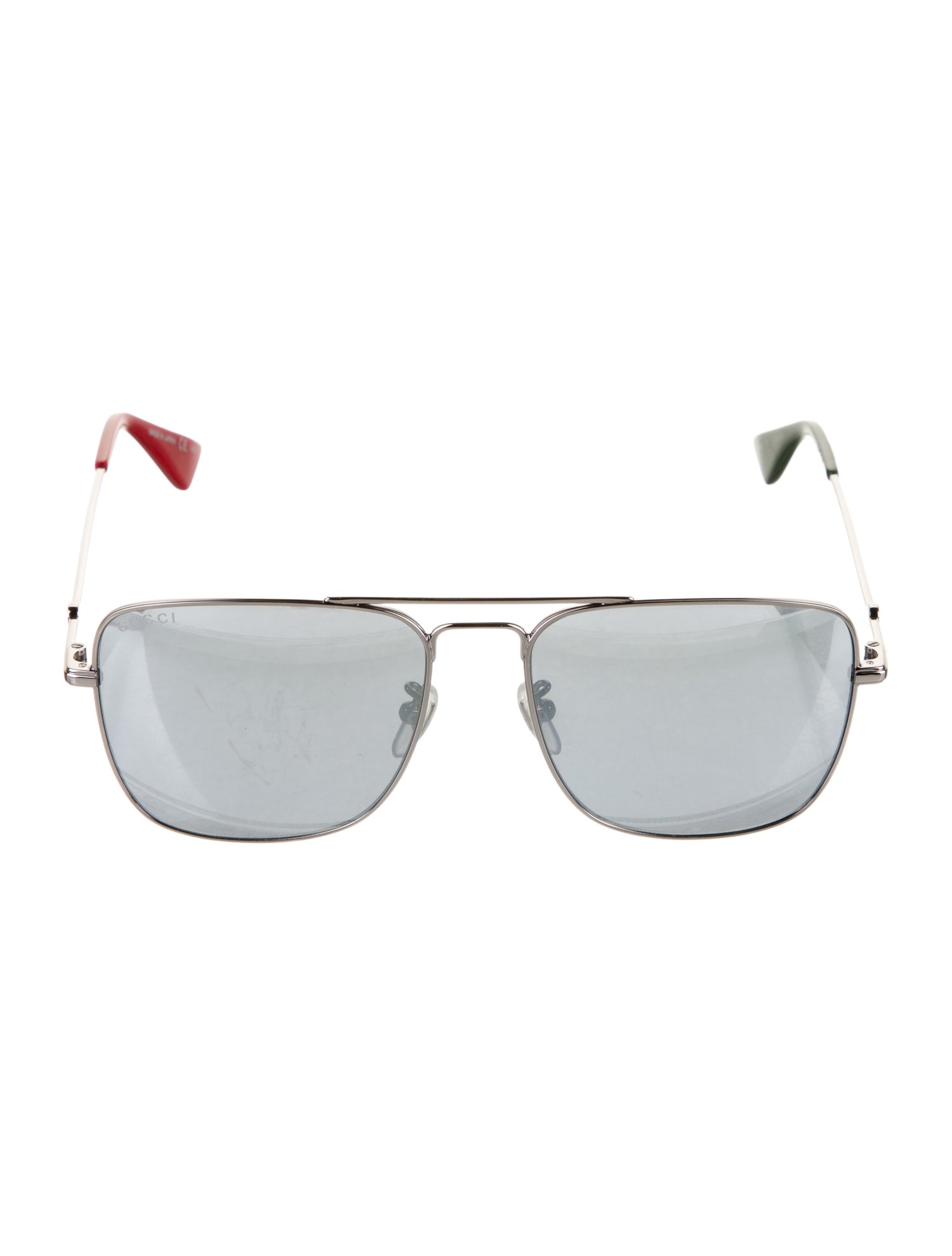 Gucci Bee Accent Aviator Sunglasses