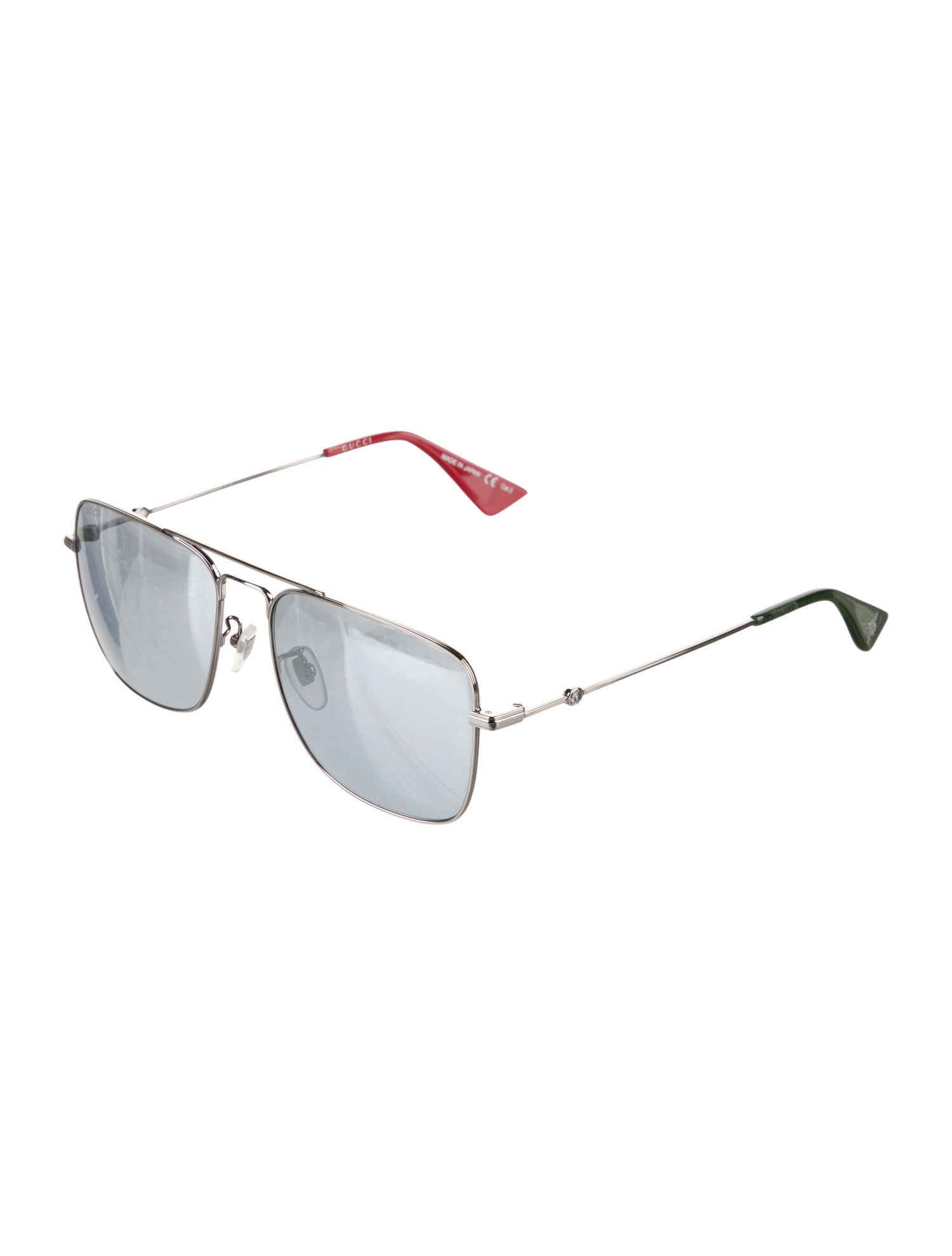 Gucci Bee Accent Aviator Sunglasses
