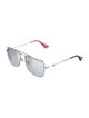 Gucci Bee Accent Aviator Sunglasses