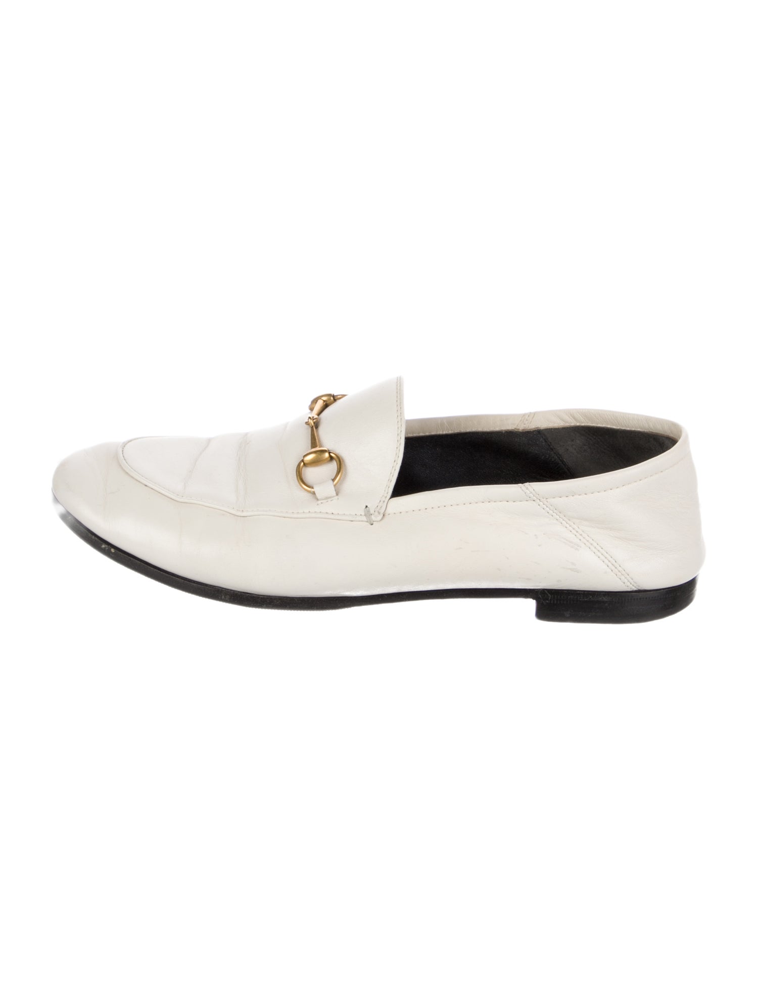 Gucci Brixton Horsebit Accent Loafers