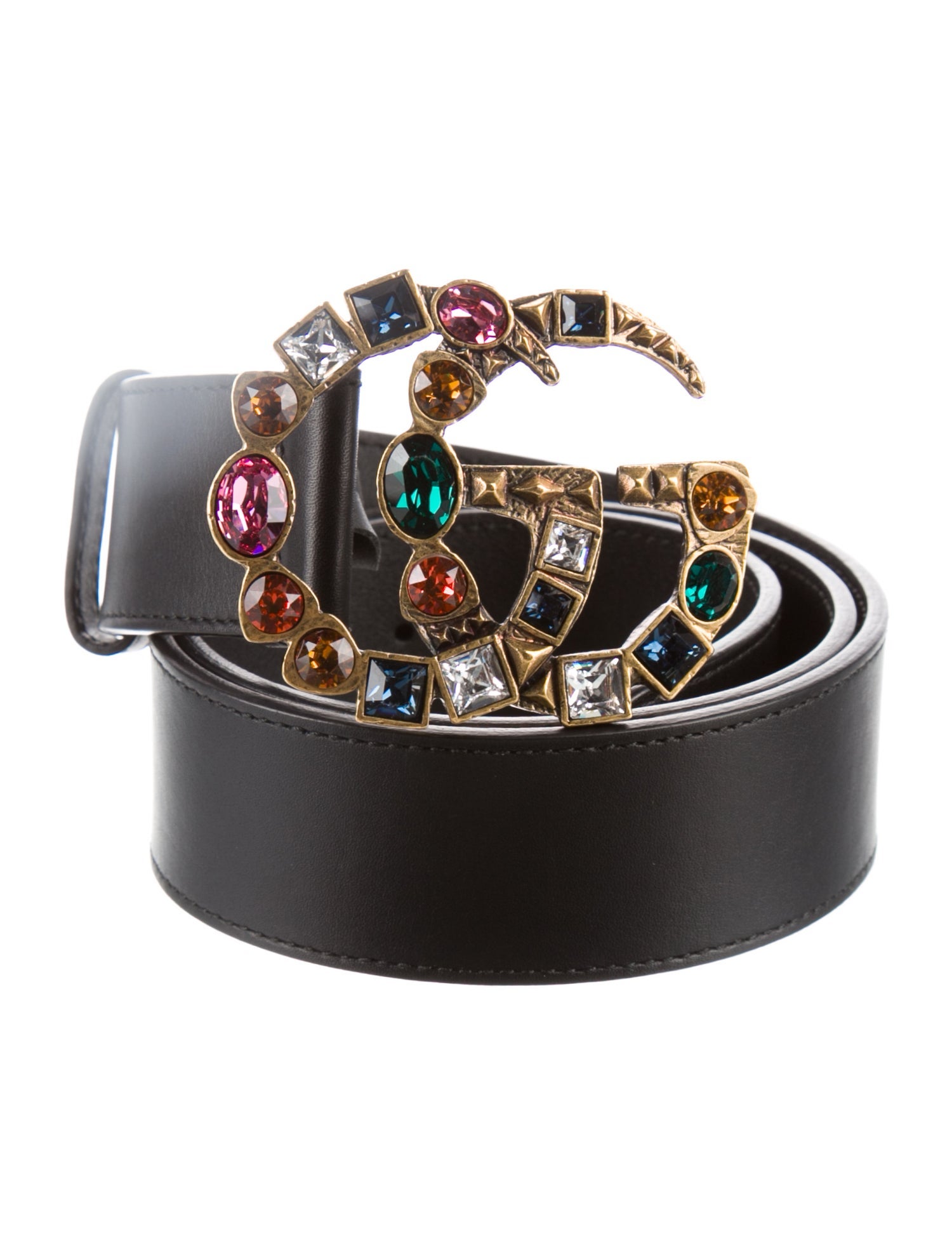 Gucci Double G Logo Leather Belt Kit