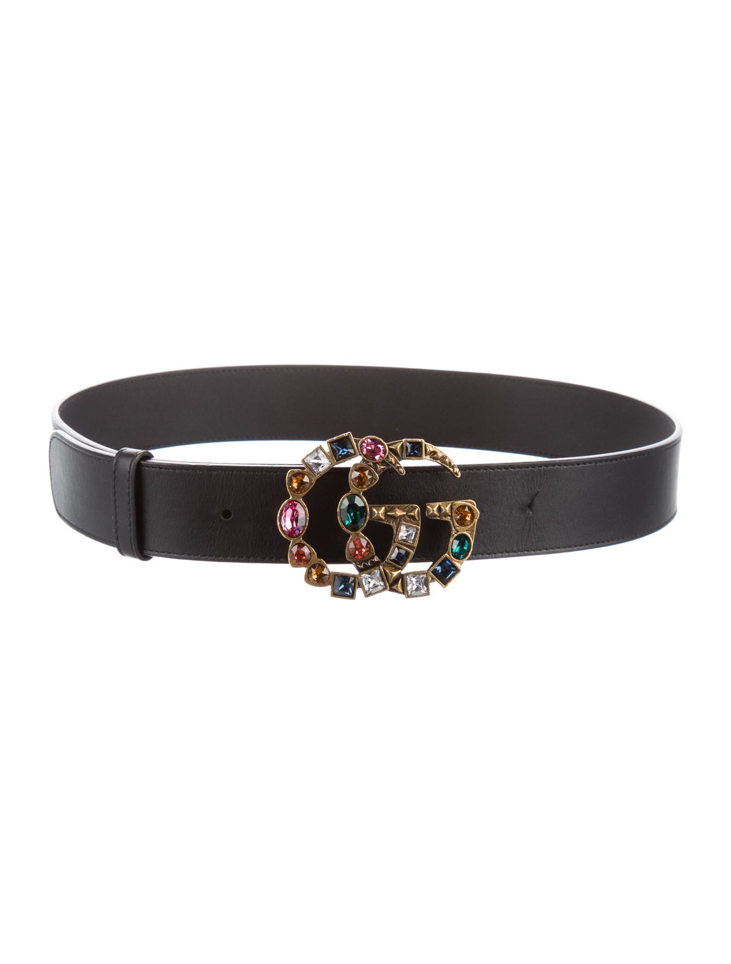 Gucci Double G Logo Leather Belt Kit