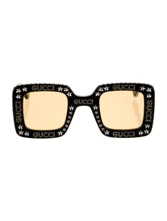 Gucci Interlocking G Logo Oversize Sunglasses