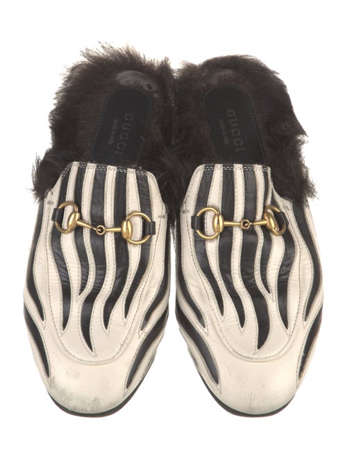 Gucci Horsebit Accent Leather Mules