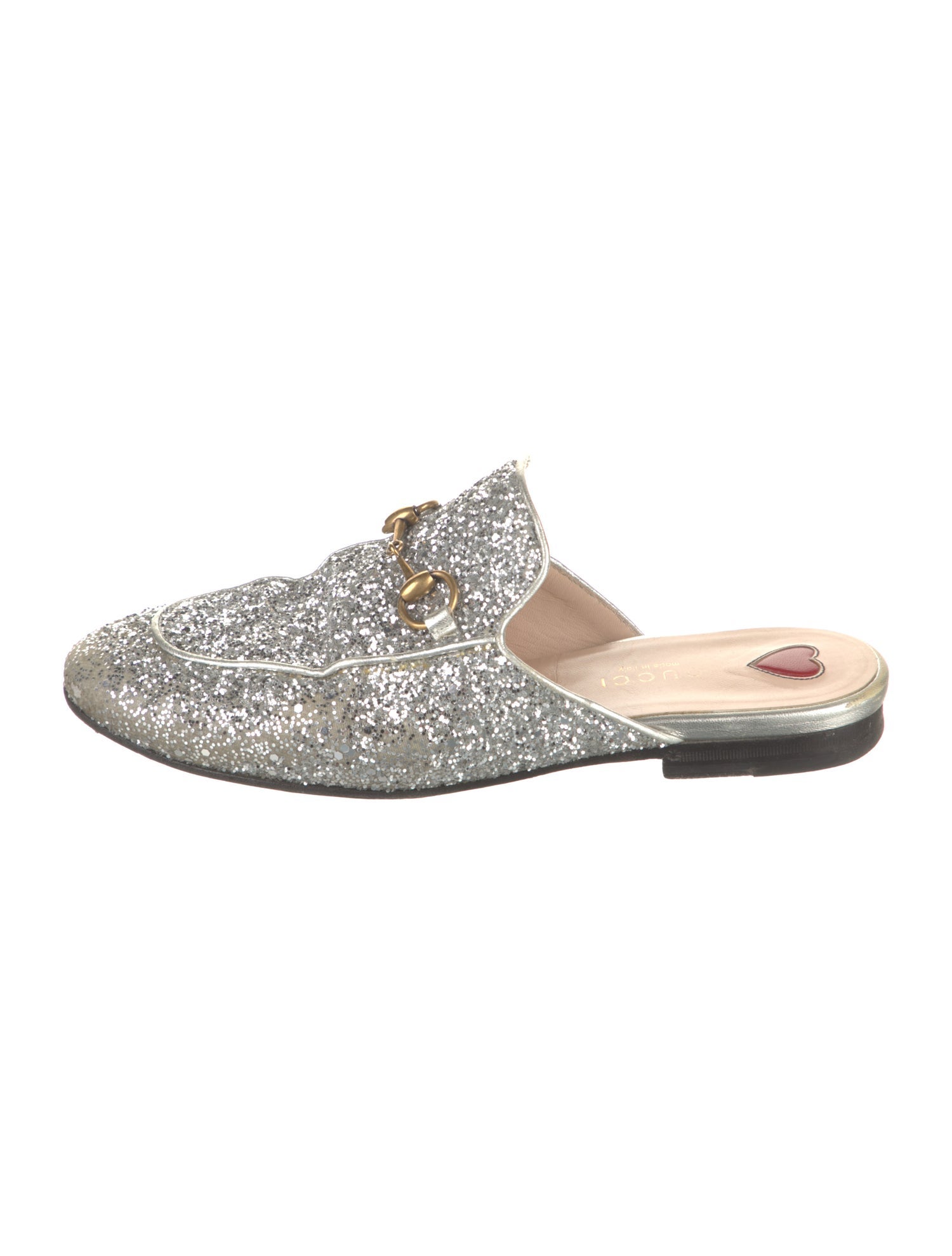 Gucci Princetown Horsebit Accent Mules