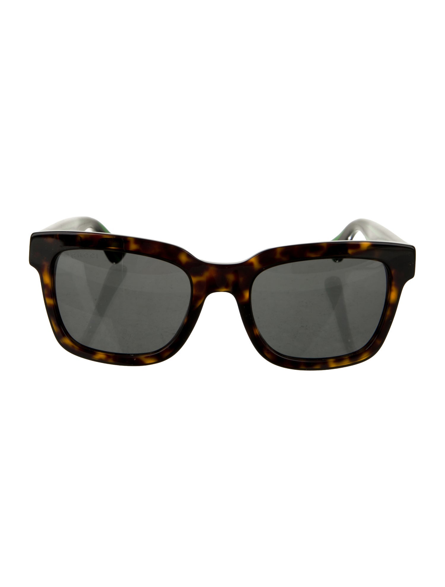 Gucci Web Accent Square Sunglasses
