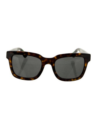 Gucci Web Accent Square Sunglasses
