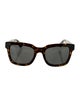 Gucci Web Accent Square Sunglasses