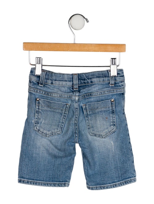 Gucci Denim Knee Length Shorts