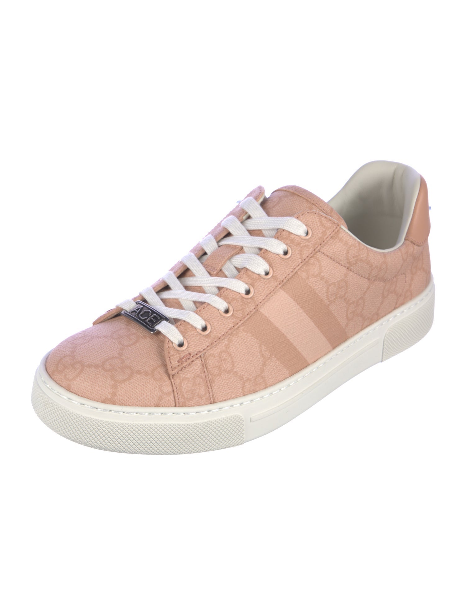 Gucci Web Accent Striped Sneakers