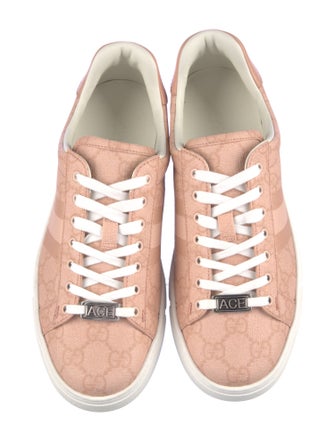 Gucci Web Accent Striped Sneakers