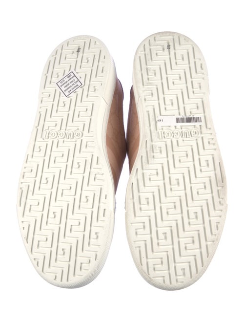 Gucci Web Accent Striped Sneakers