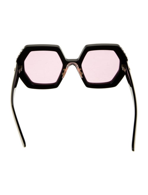 Gucci Interlocking G Logo Oversize Sunglasses