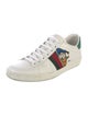 Gucci Web Accent Leather Sneakers