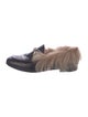 Gucci Horsebit Accent Leather Loafers