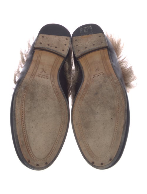 Gucci Horsebit Accent Leather Loafers