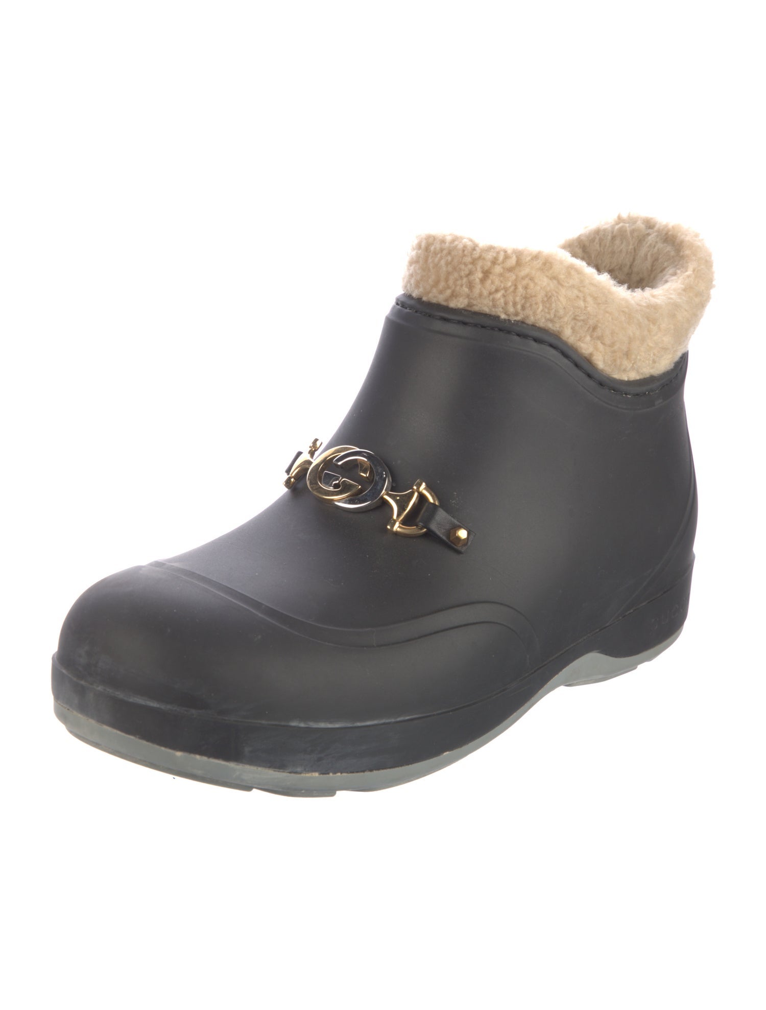 Gucci Interlocking G Horsebit Rubber Rain Boots